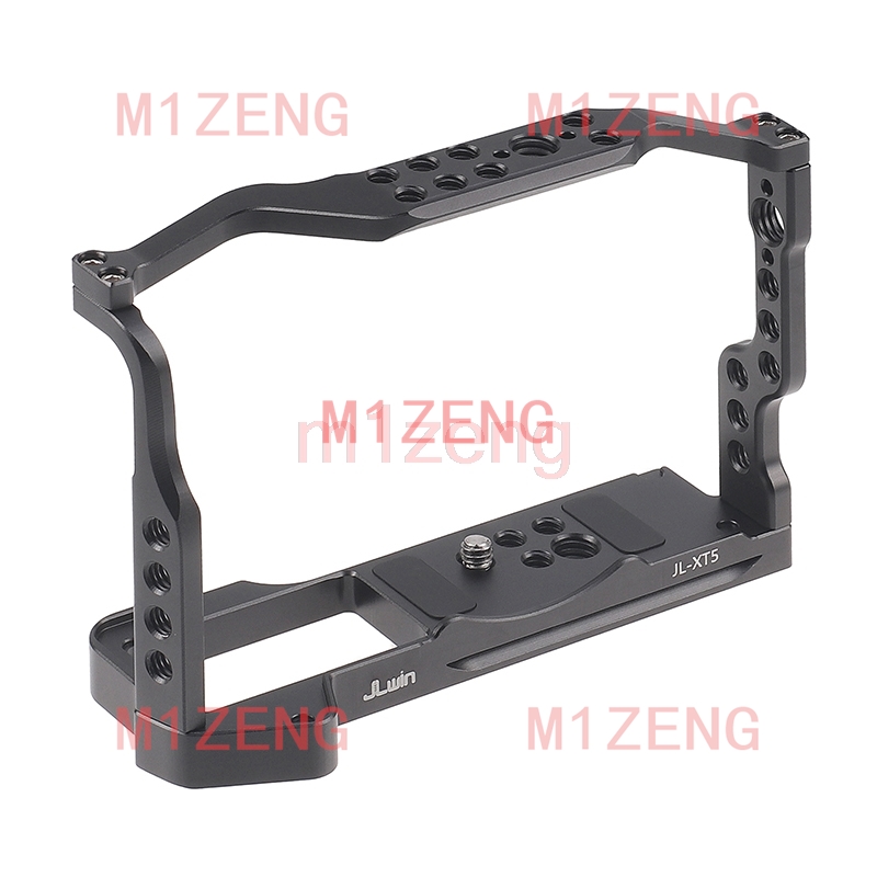 Fujifilm Camera X-T5 - XT5 合金ウサギケージリグハンドルアームサポートブラケットスタビライザーホットシュー富士フイルム X-T5 カメラビデオ LED マイク三脚