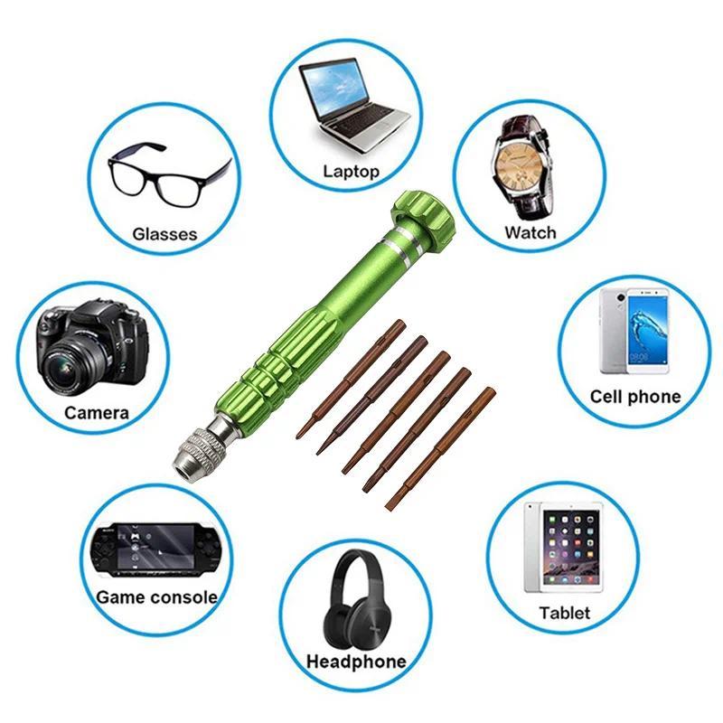 2026年 新モデル 1個入り 5-in-1 多機能小型ドラ - Electronics Repair Kit のレビューと価格