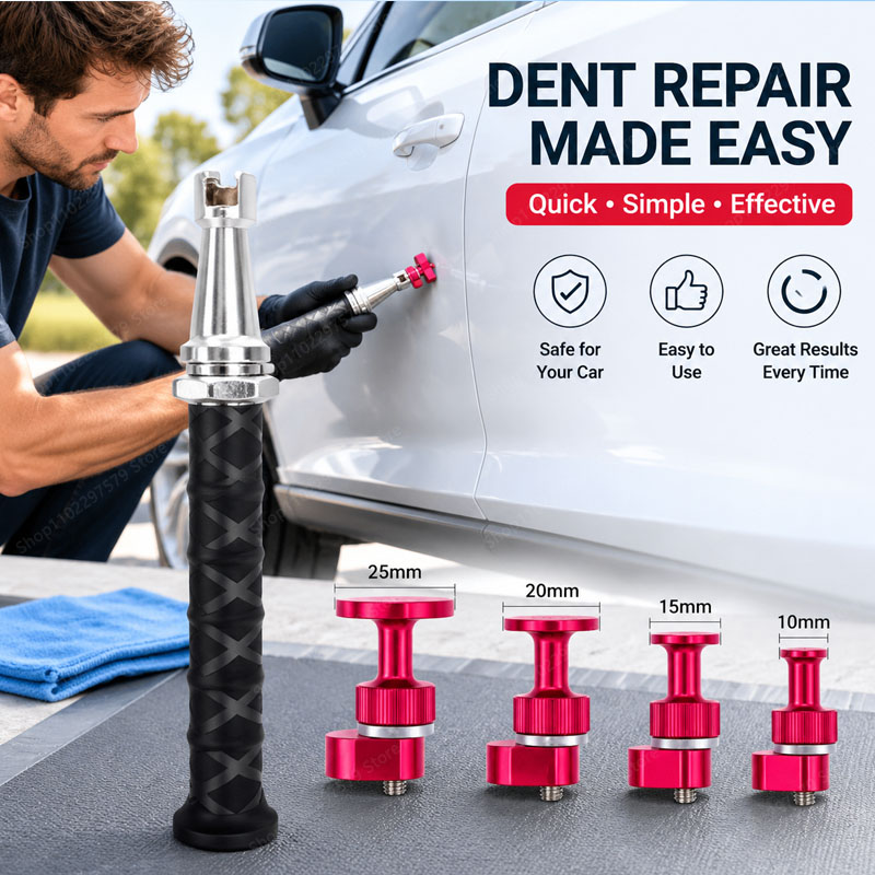 5点セット 多機能自動車板金溝修復ツールセット ペイントフリ - Electronics Repair Kit のレビューと価格